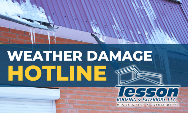 What St. Louis Roofer has an emergency hotline for weather damage?
